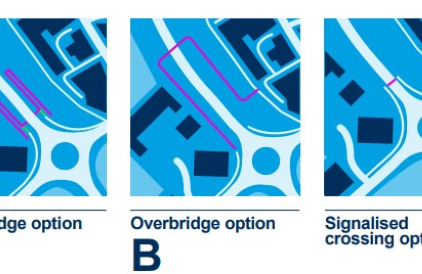 Proposed crossings